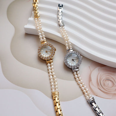 Women's Freshwater Pearl High-grade Bracelet Watch