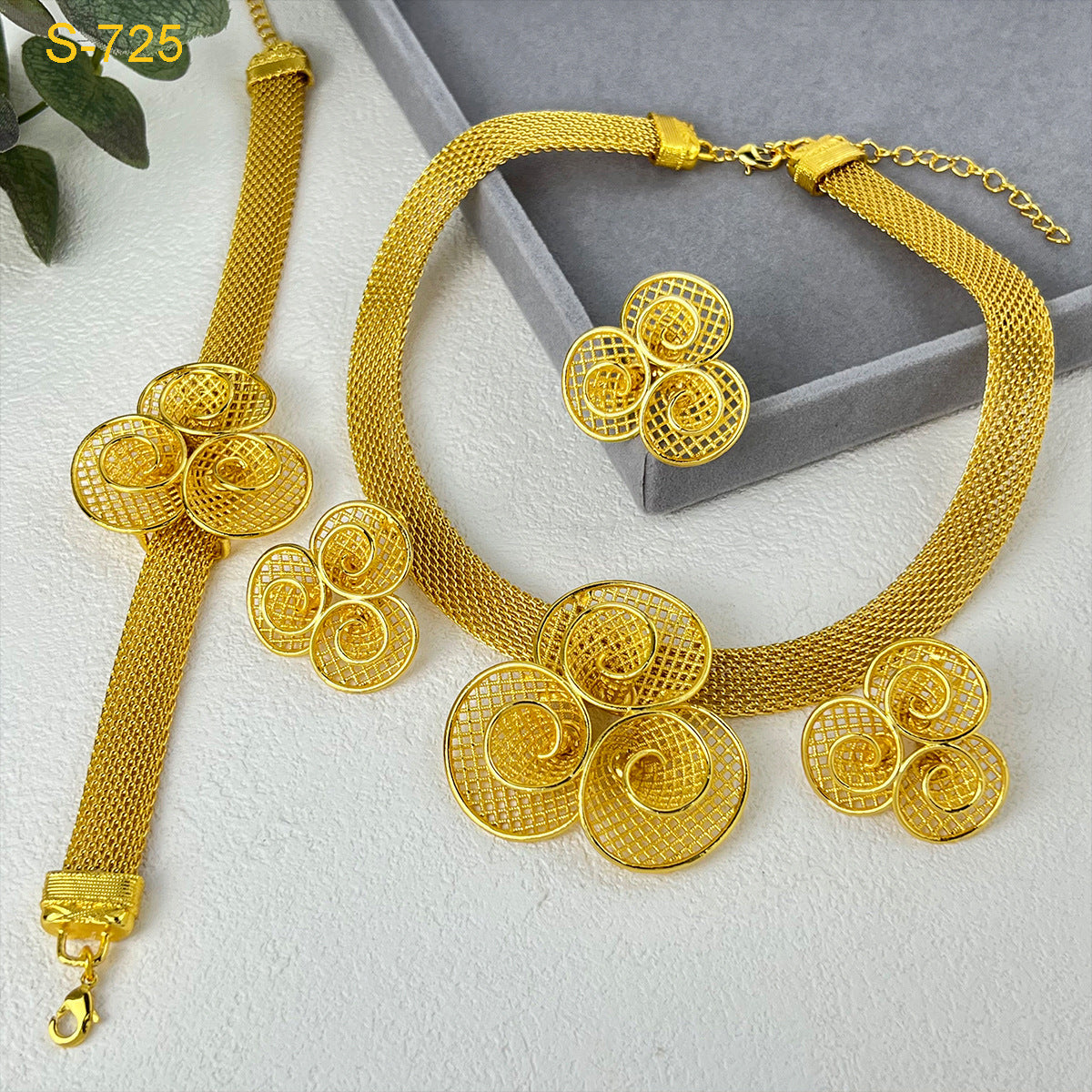 Fashion Necklace Earring Bracelet