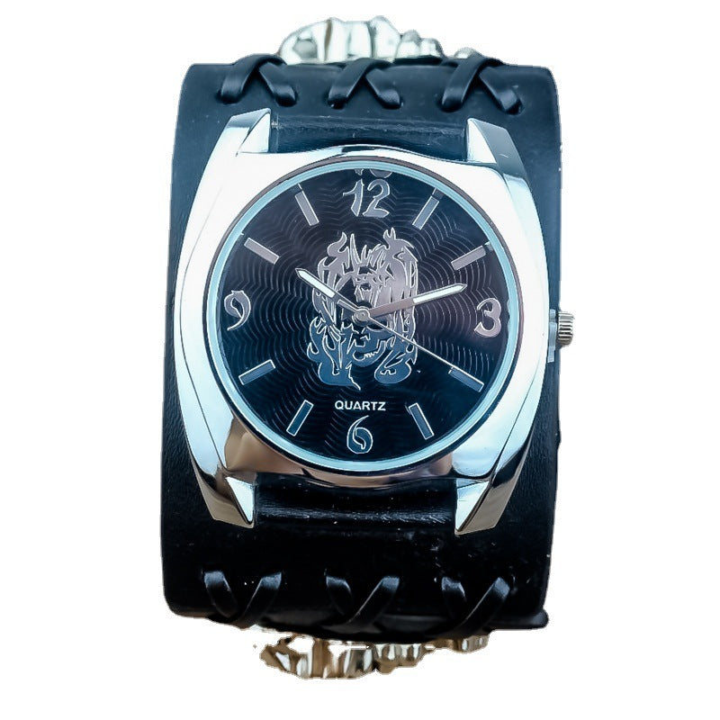 Men's Party Ghost Head Quartz Fashion Watch