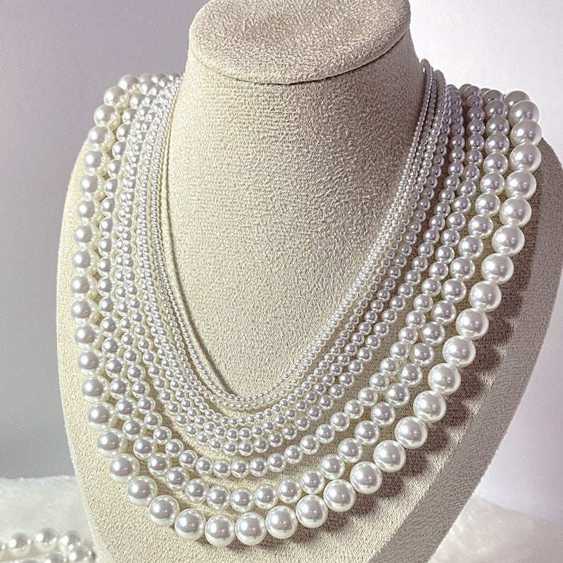 Pearl Round Scattered Beads Ornament