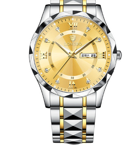 Waterproof Luminous Calendar Watch