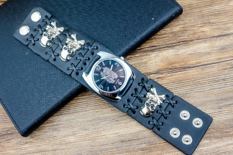 Men's Party Ghost Head Quartz Fashion Watch