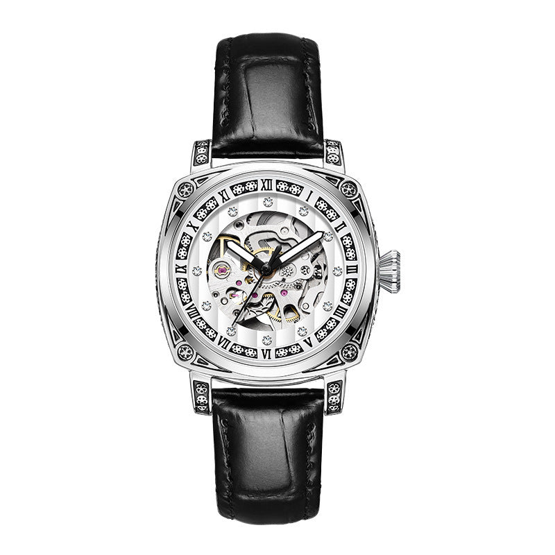 Leather Belt Needles Luminous  Watches