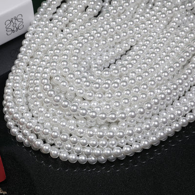 Pearl Round Scattered Beads Ornament
