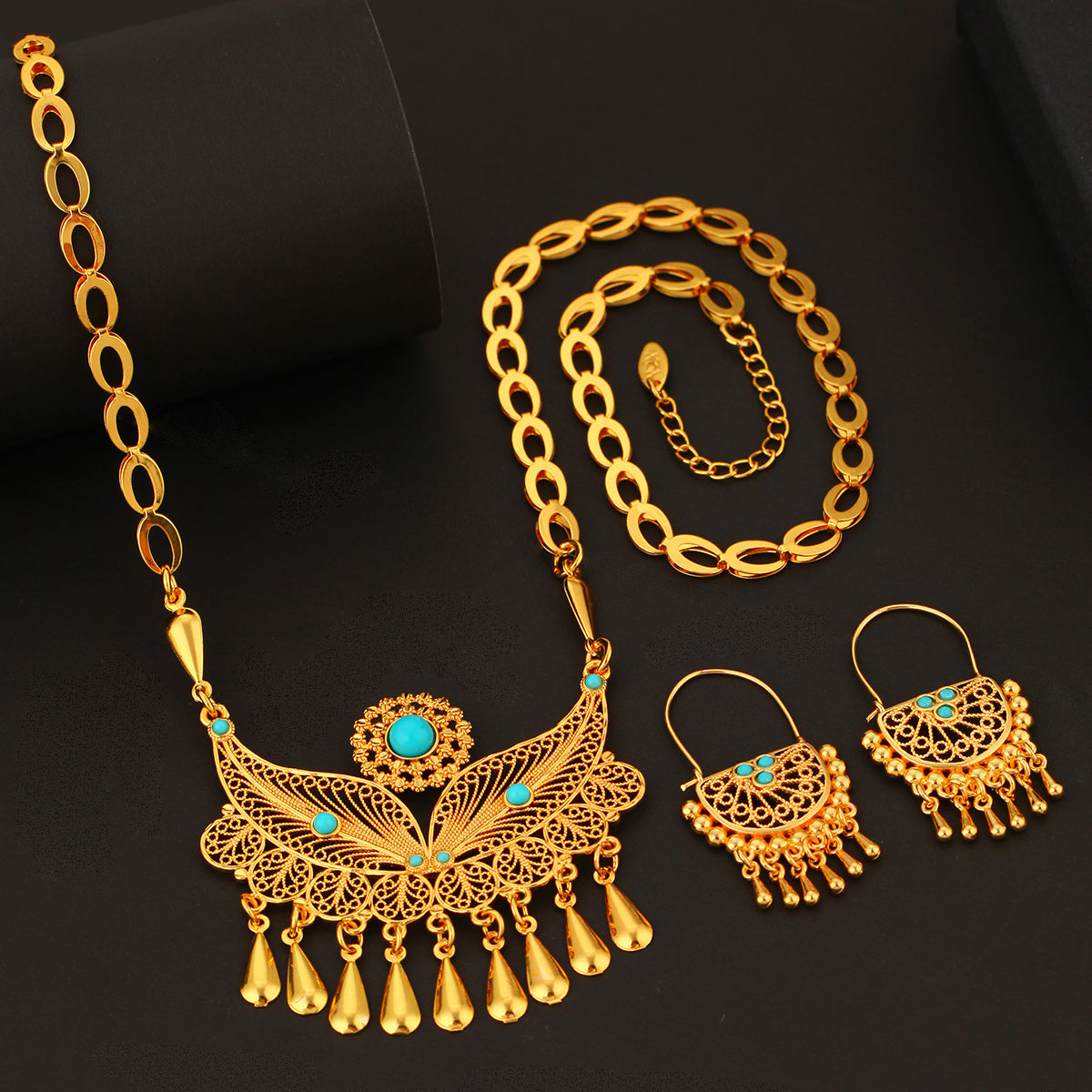 Copper Plated 18k Gold