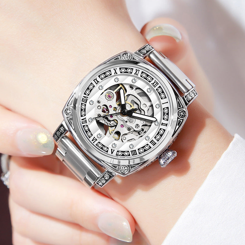 Leather Belt Needles Luminous  Watches