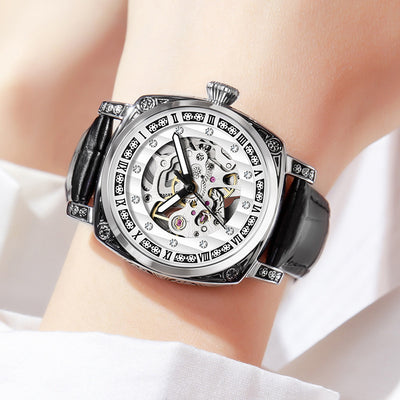 Leather Belt Needles Luminous  Watches