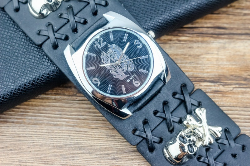 Men's Party Ghost Head Quartz Fashion Watch