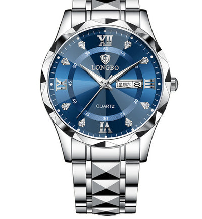 Waterproof Luminous Calendar Watch