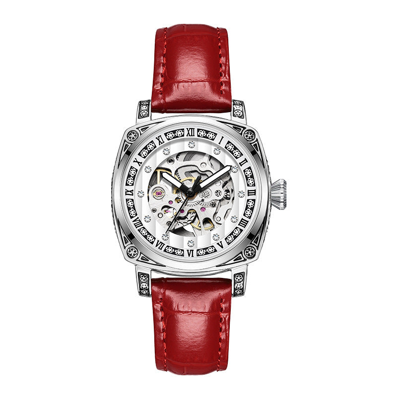 Leather Belt Needles Luminous  Watches